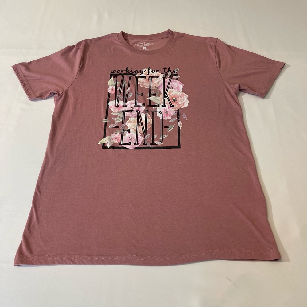 LIVE OUTSIDE THE LIMITS WOMEMS T-SHIRT SIZE L, VERY GOOD CONDITION, PREO…